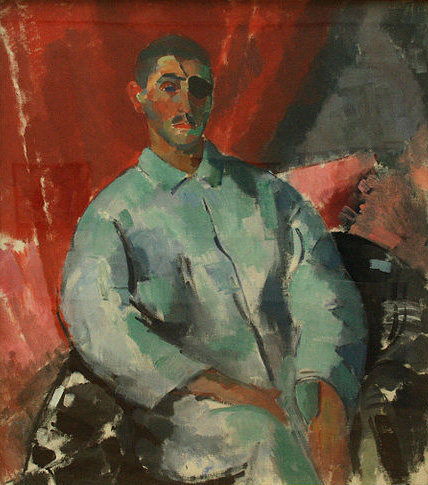 Self-portrait with Black Bandage